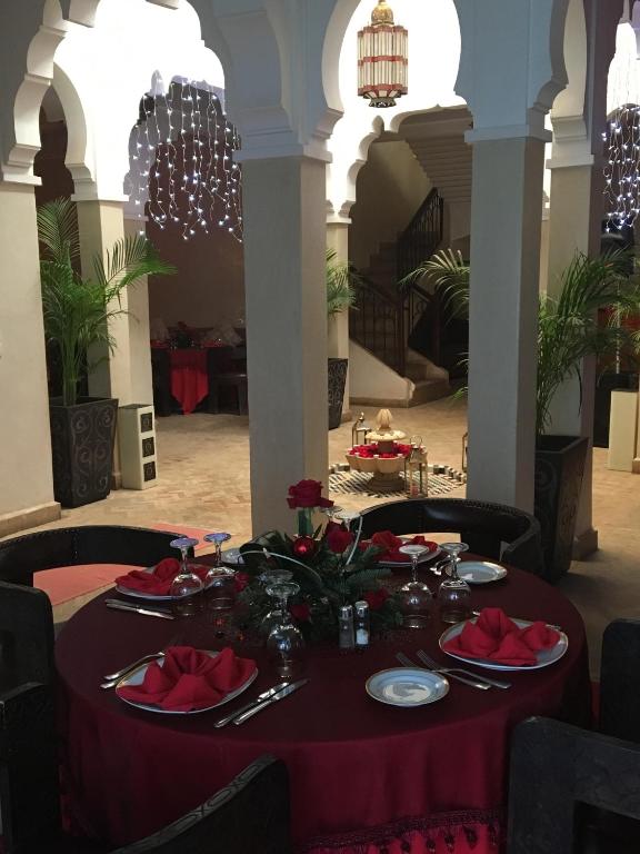 Posezení v ubytování Riad Shama Suites & Spa