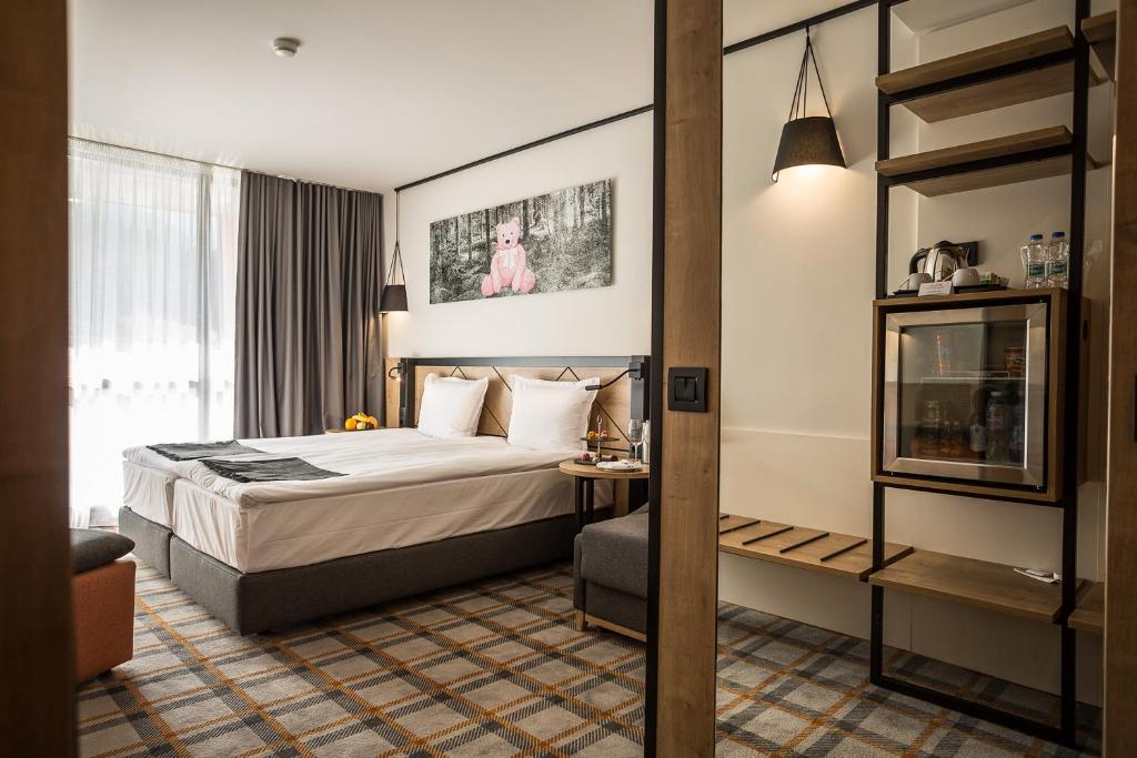 Rila Hotel Borovets - Signature Twin Room Park Blick