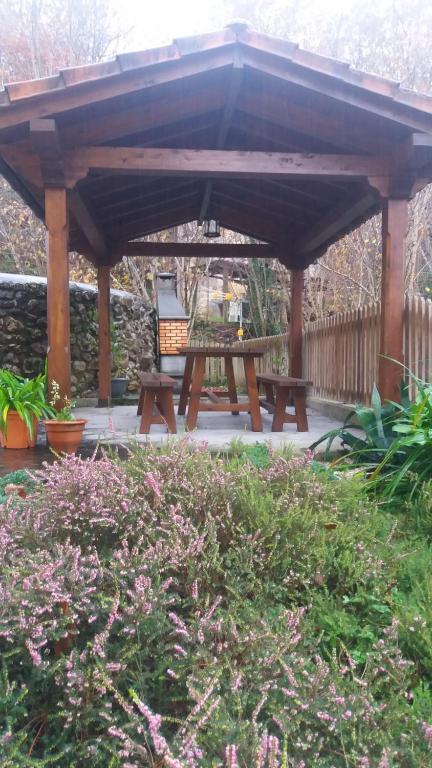 Zahrada ubytování CASA RURAL LA MONTESINA