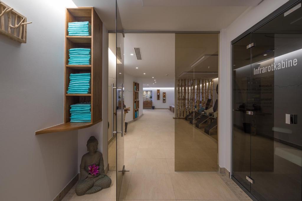 Fitness centrum a/nebo fitness zařízení v ubytování Hotel Albona Nova