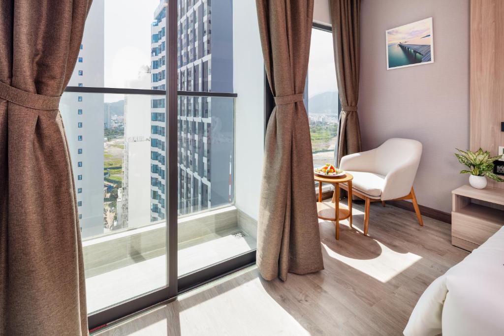 Posezení v ubytování Nalicas Nha Trang Hotel