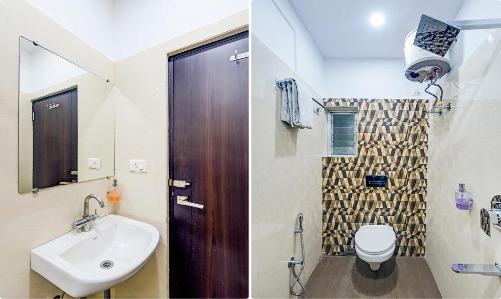 Koupelna v ubytování Itsy Hotels Neeranand Plaza
