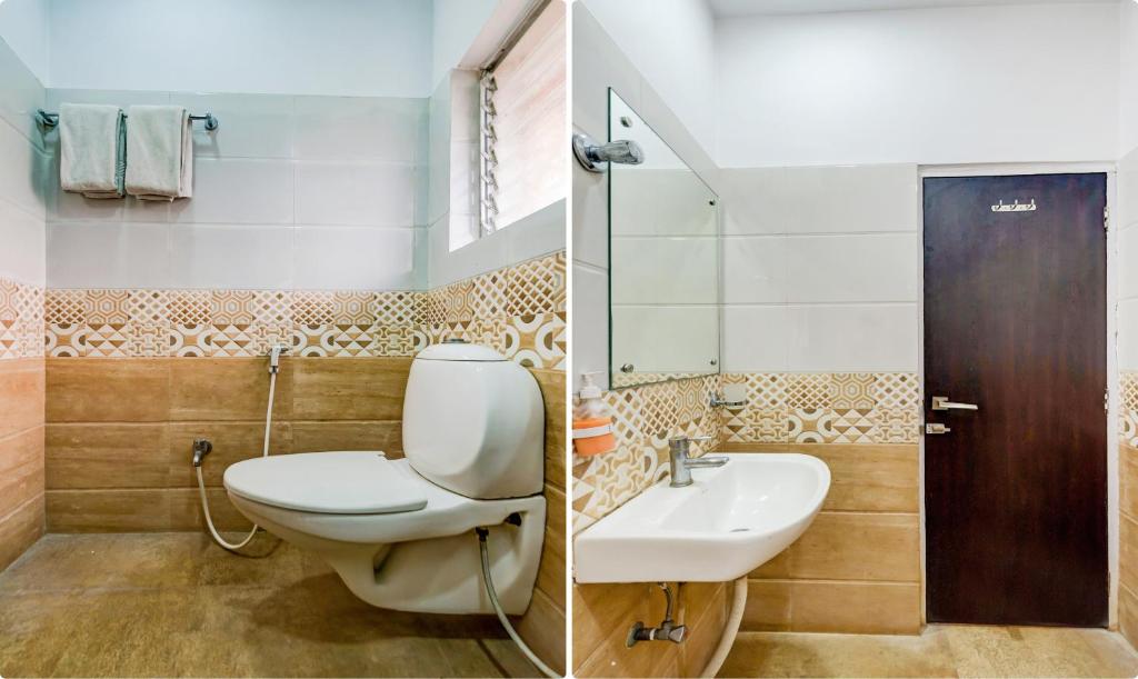 Koupelna v ubytování Itsy Hotels Neeranand Plaza