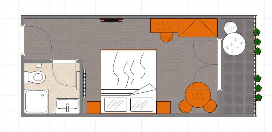 De plattegrond van All Inclusive Hotel Sonnenhügel
