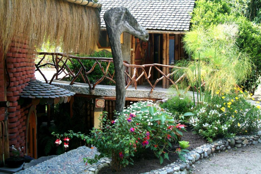Zahrada ubytování Finca Chamanapamba Guest House