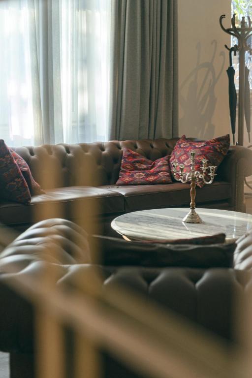 Posezení v ubytování Hotel Passport Tbilisi
