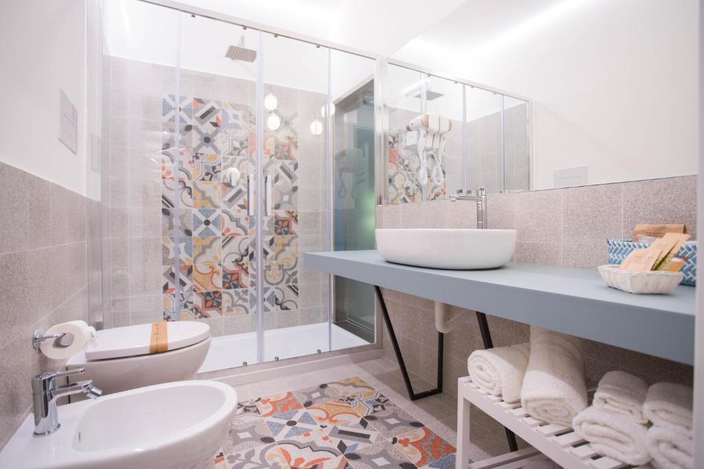 Kúpeľňa v ubytovaní Donna Isa B&B