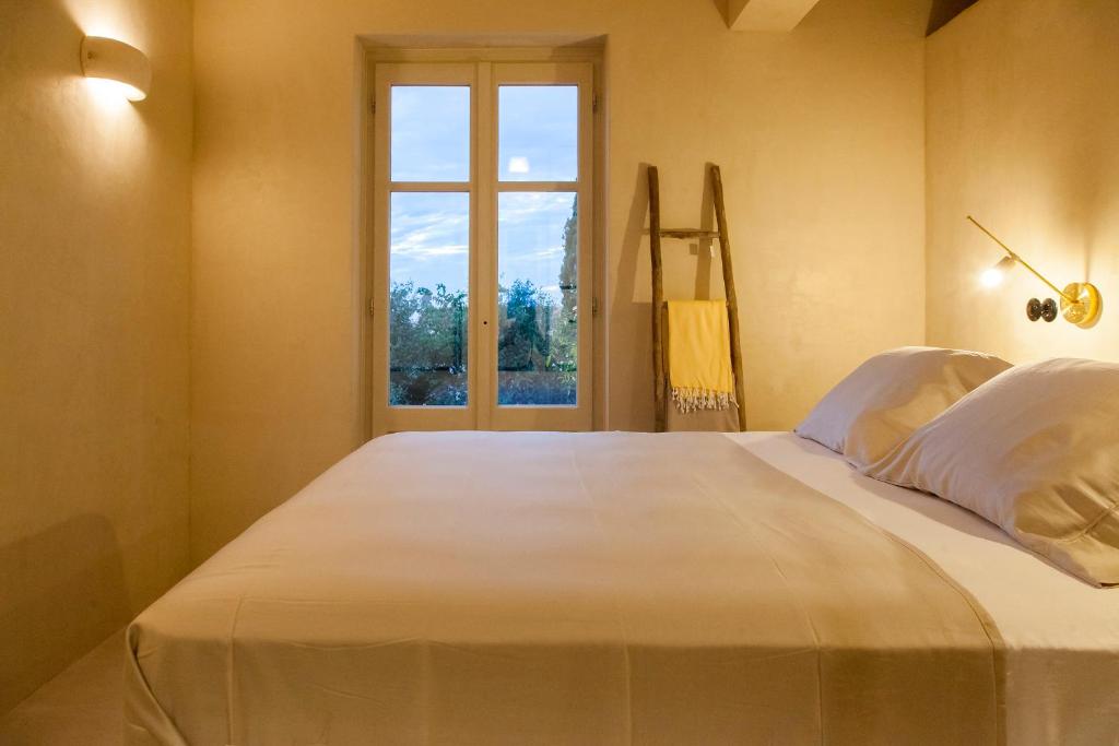 Posteľ alebo postele v izbe v ubytovaní Luxury Villa in Agios Nikitas