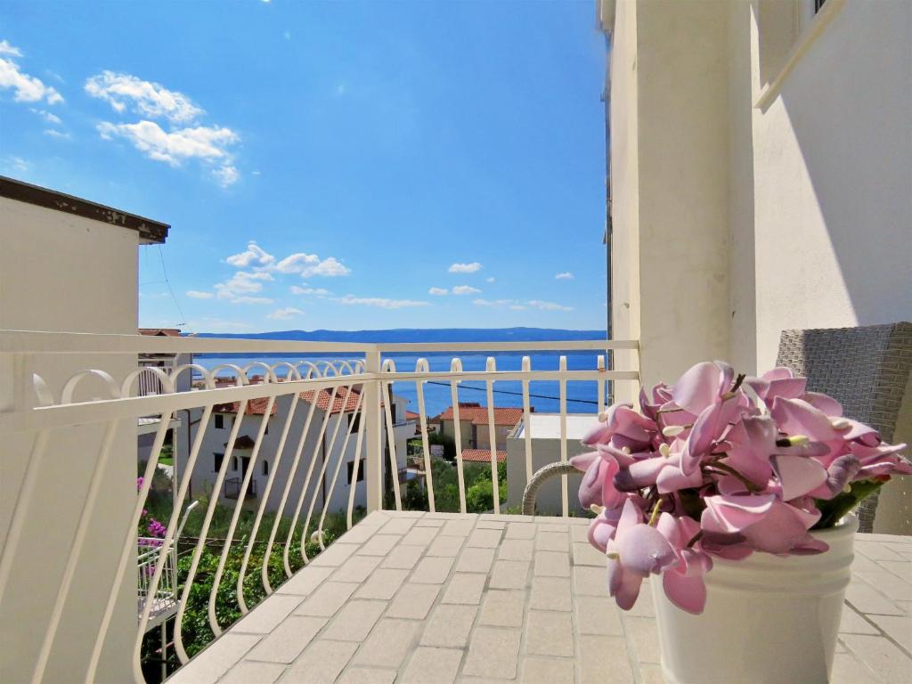 Balkón nebo terasa v ubytování Apartments Nemira