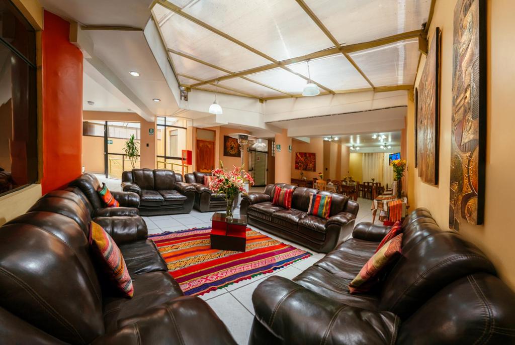 Posezení v ubytování Hotel Melanys