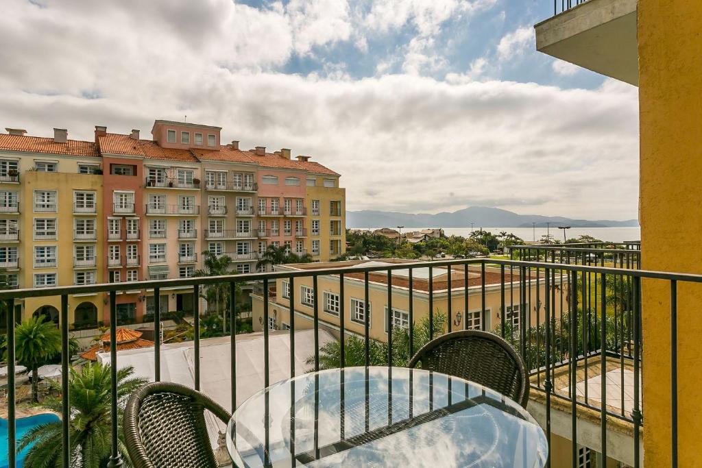  Apartamento no Il Campanário design exclusivo vista mar em Jurerê Internacional JQ01