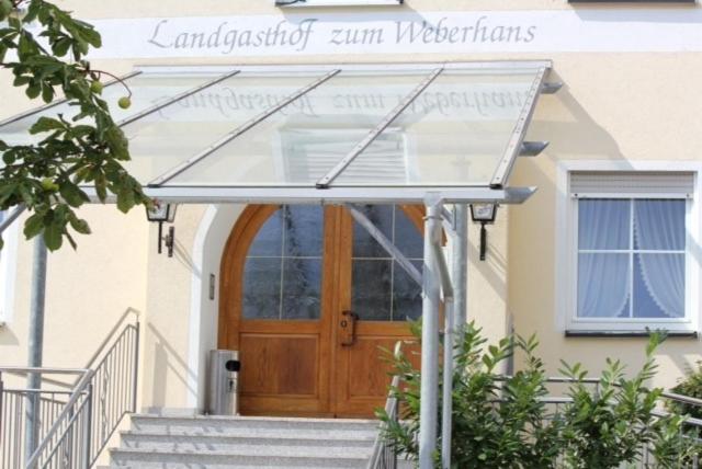 Exteriér nebo vchod ubytování Landgasthof Weberhans