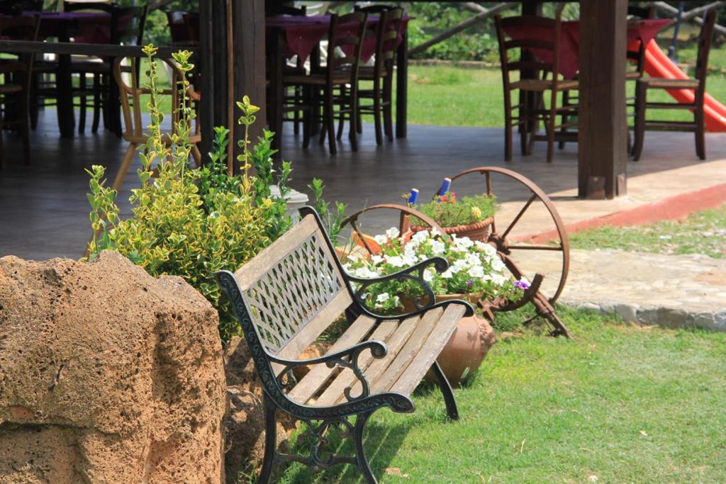 Zahrada ubytování Bio Agriturismo Aia del Tufo