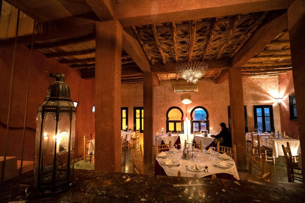 Restaurace v ubytování Dar Kamar