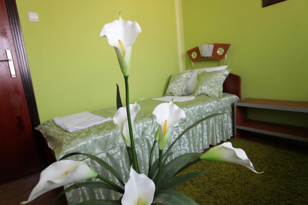 Postel nebo postele na pokoji v ubytování Villa Atina