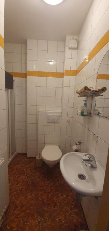 Łazienka w obiekcie Pod Vinicí