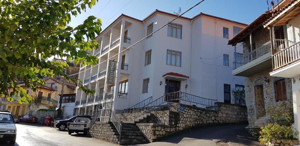 Budova, kde se hotel nachází