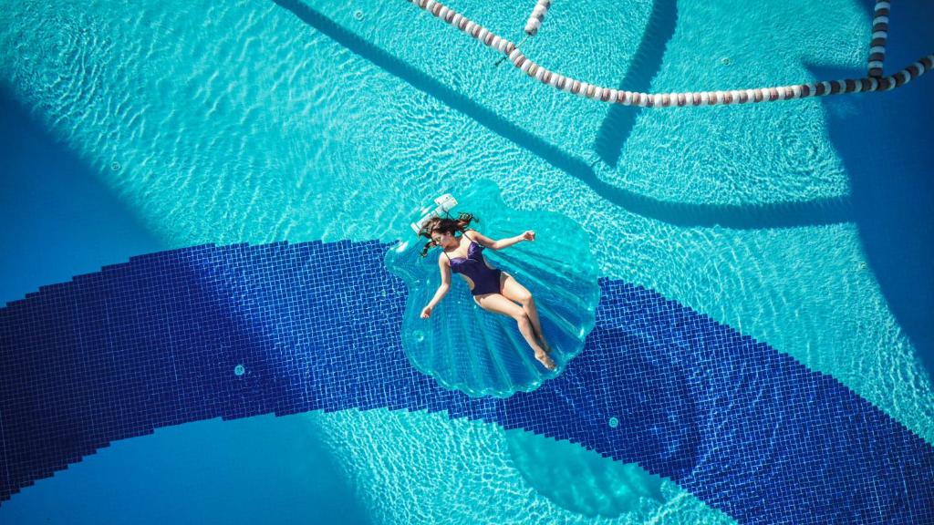 Bazén v ubytování Alba Queen Hotel - Ultra All Inclusive nebo v jeho okolí