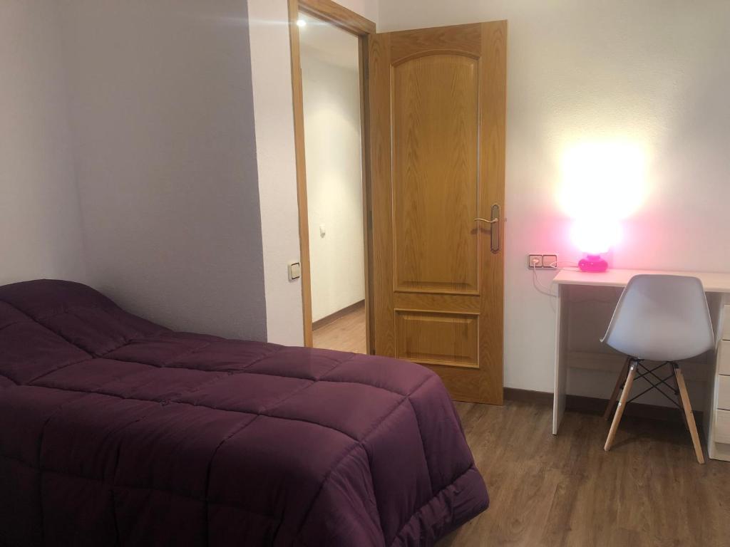 Postel nebo postele na pokoji v ubytování B26 - Edif Los Tilos II, 3º - Villmor