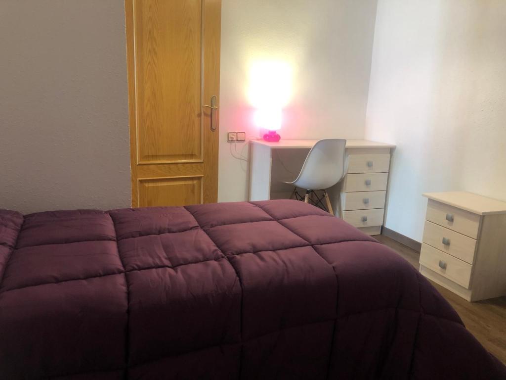 Postel nebo postele na pokoji v ubytování B26 - Edif Los Tilos II, 3º - Villmor