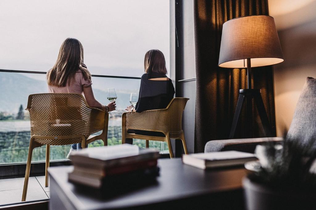 Posezení v ubytování Hotel Raffl