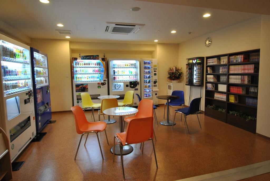 TV a/nebo společenská místnost v ubytování Hotel Mark-1 Tsukuba