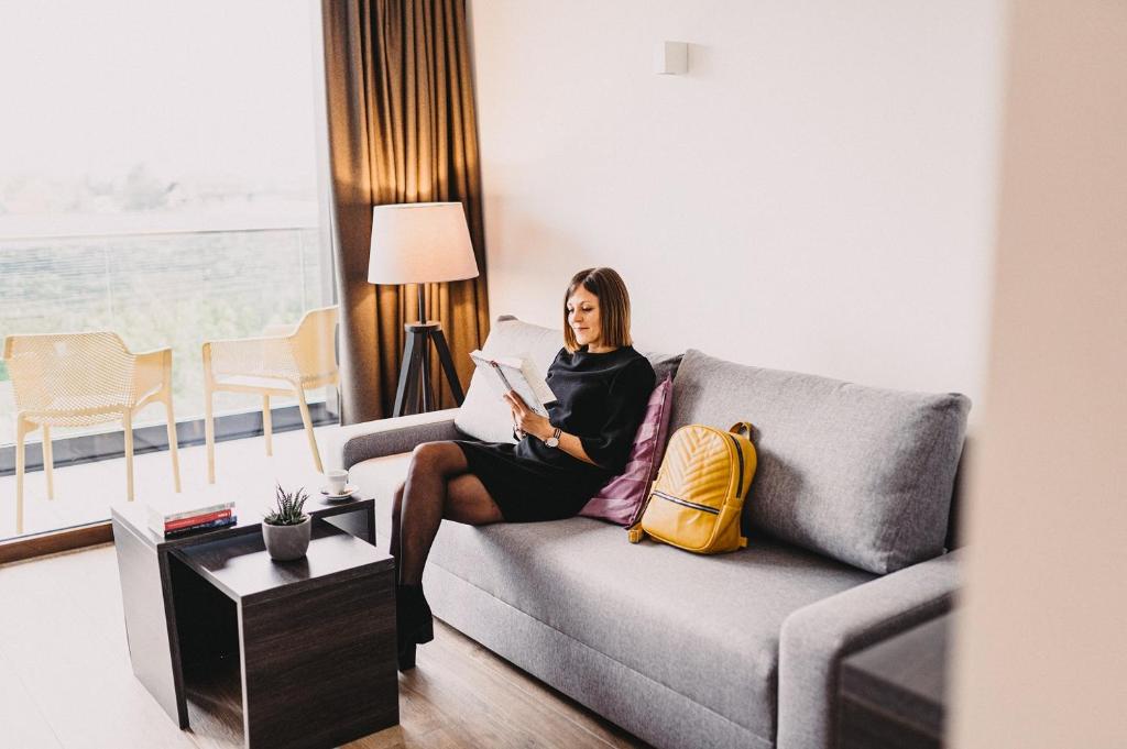 Posezení v ubytování Hotel Raffl