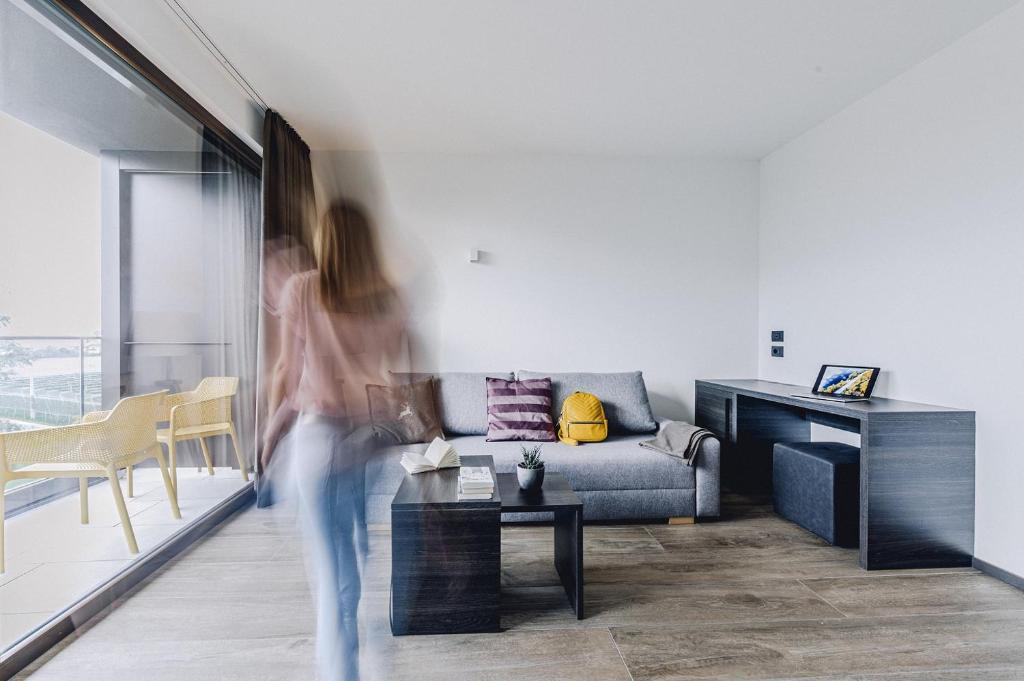Posezení v ubytování Hotel Raffl