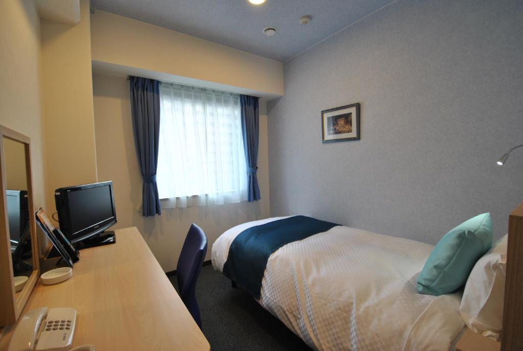 TV a/nebo společenská místnost v ubytování Hotel Mark-1 Tsukuba