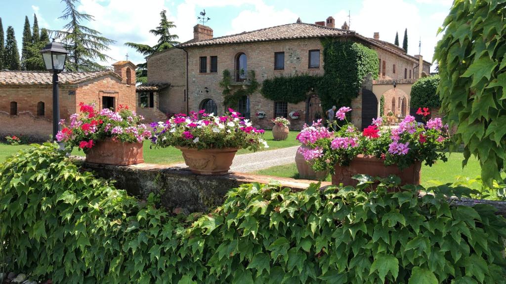 Zahrada ubytování Agriturismo Macciangrosso Casale Piccolomini