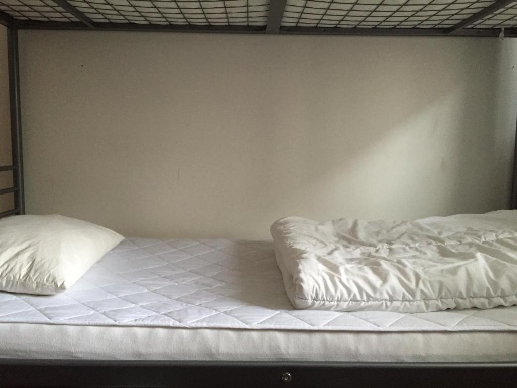 Postel nebo postele na pokoji v ubytování Linné Hostel