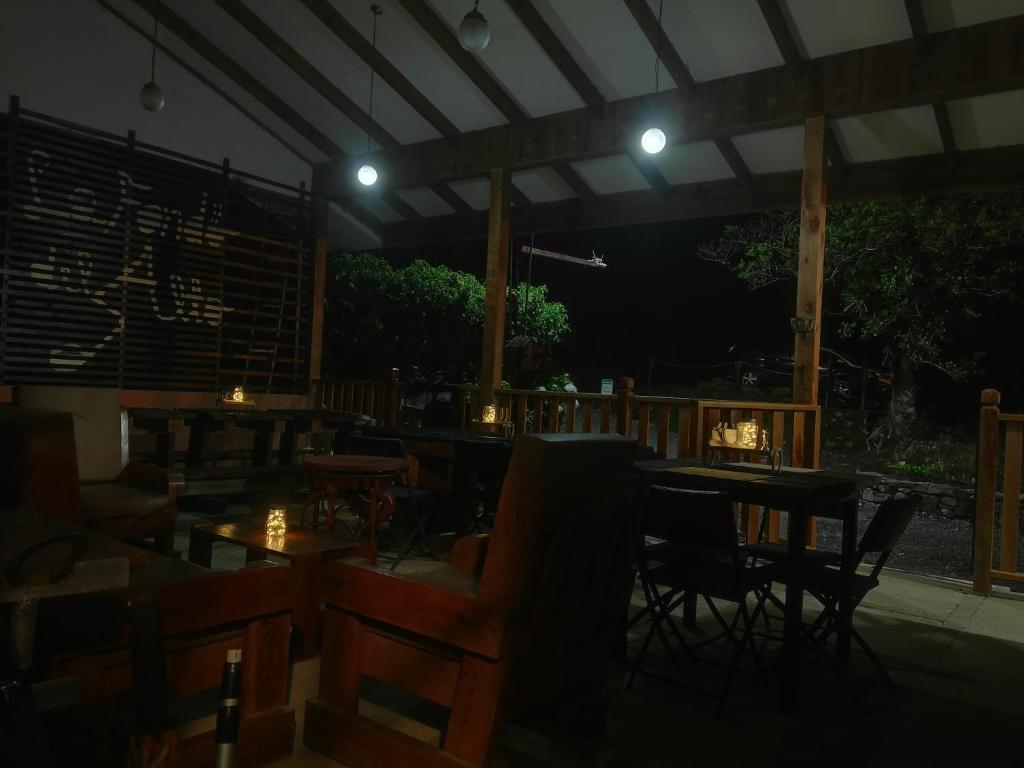 Restaurace v ubytování Finca Queveri