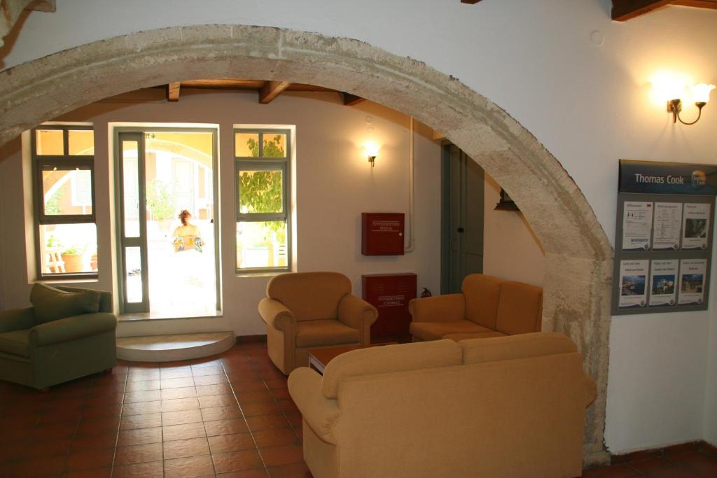 Posezení v ubytování Vecchio Hotel