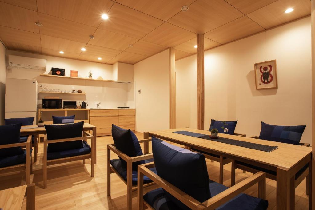 宿坊 観音院 Temple Hotel Kannonin廚房或簡易廚房