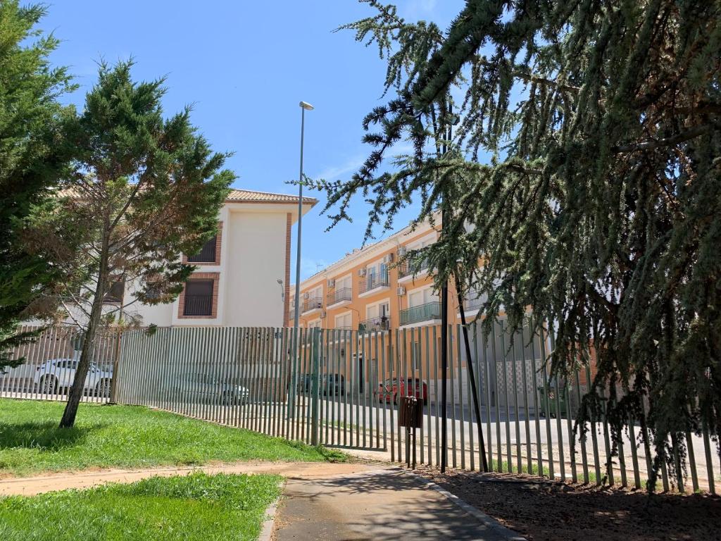 Budynek, w którym mieści się apartament