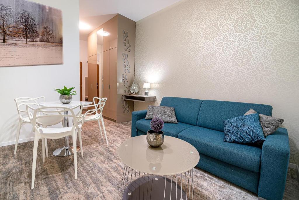 Posezení v ubytování Apartmán LIANA Hrebienok C106