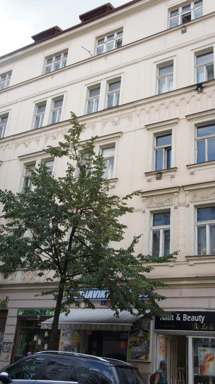 Budynek, w którym mieści się apartament