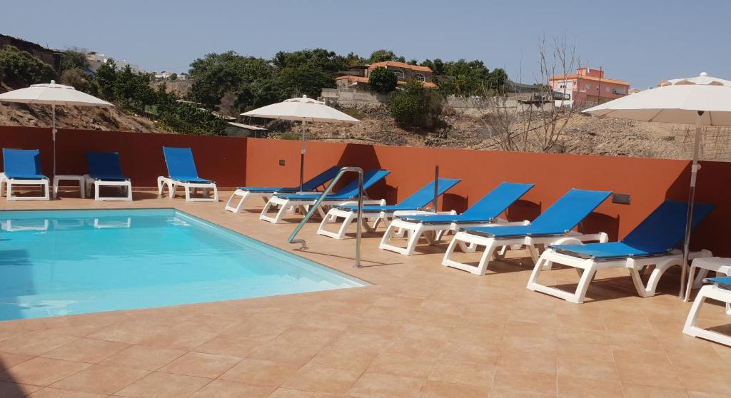 Basen w obiekcie Villa Rustica Gran Canaria lub w pobliżu