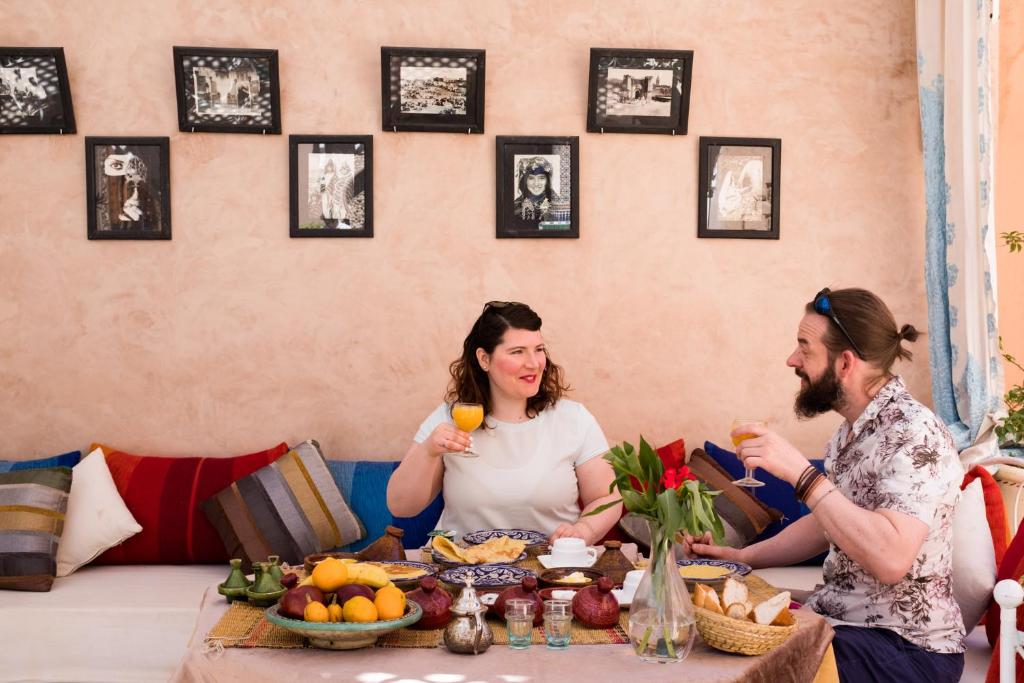 Nourriture dans le riad ou à proximité