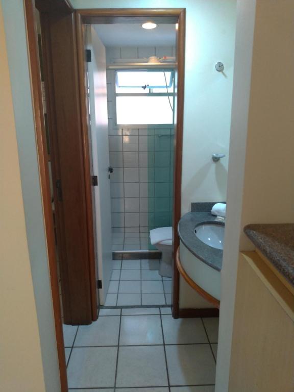 Koupelna v ubytování Apart Hotel Quartier Latin
