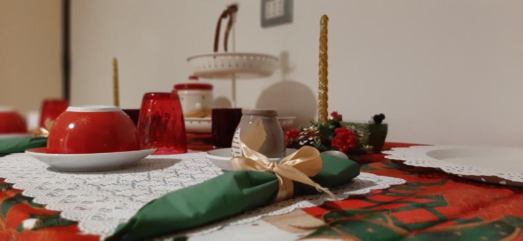Nápoje v ubytování B&B Le Colombine