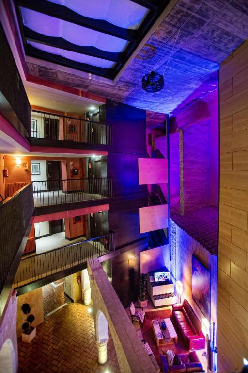 Posezení v ubytování Hotel Monasterio Benedictino