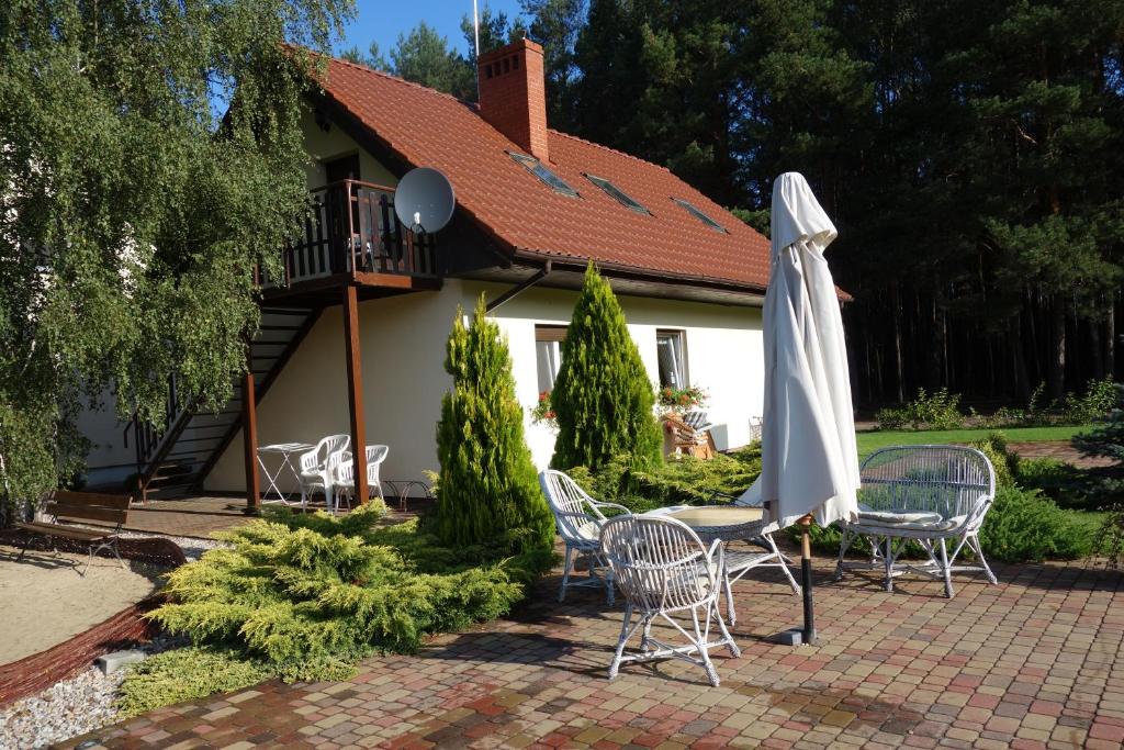 Zahrada ubytování Bednarzówka