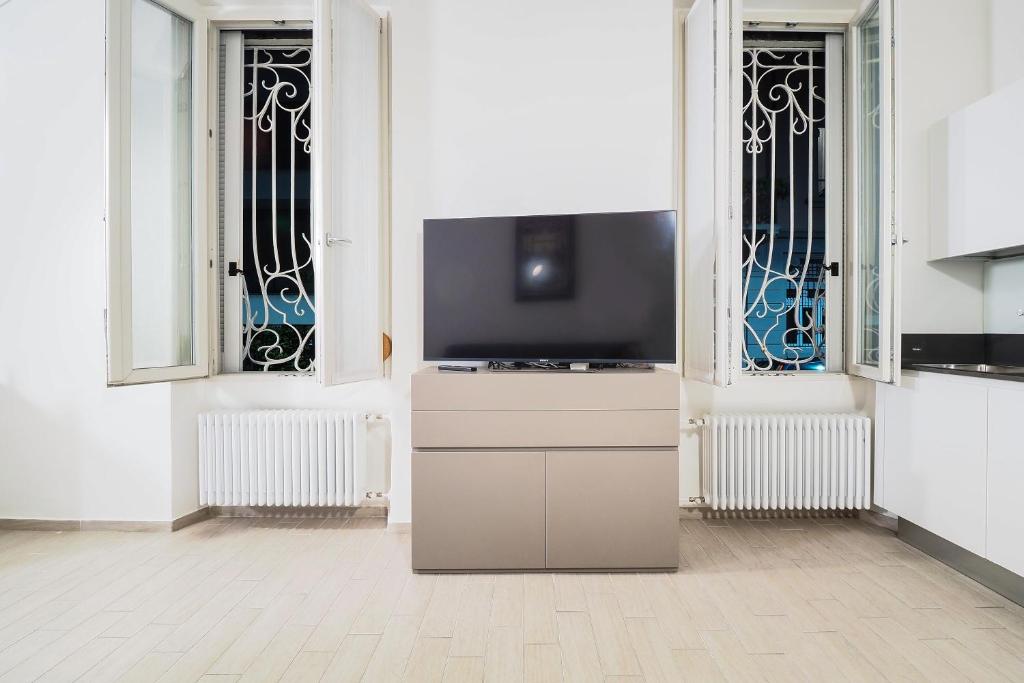 TV a/nebo společenská místnost v ubytování PrimoPiano - Gluck