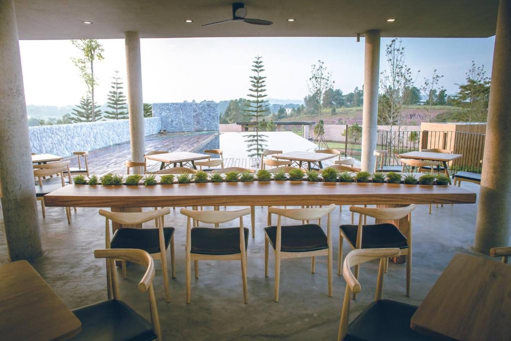 Balkón nebo terasa v ubytování De Capoc Resort