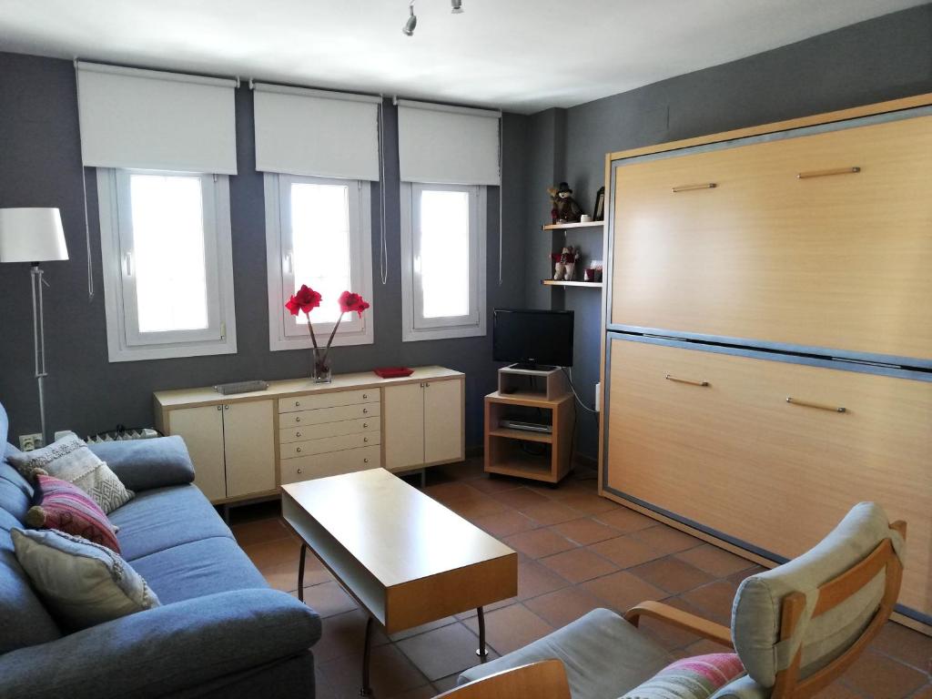 Apartamentos Arttyfal con parking y wifi by SURYNIEVE - Studio Met Uitzicht Op De Bergen Met Parkeren