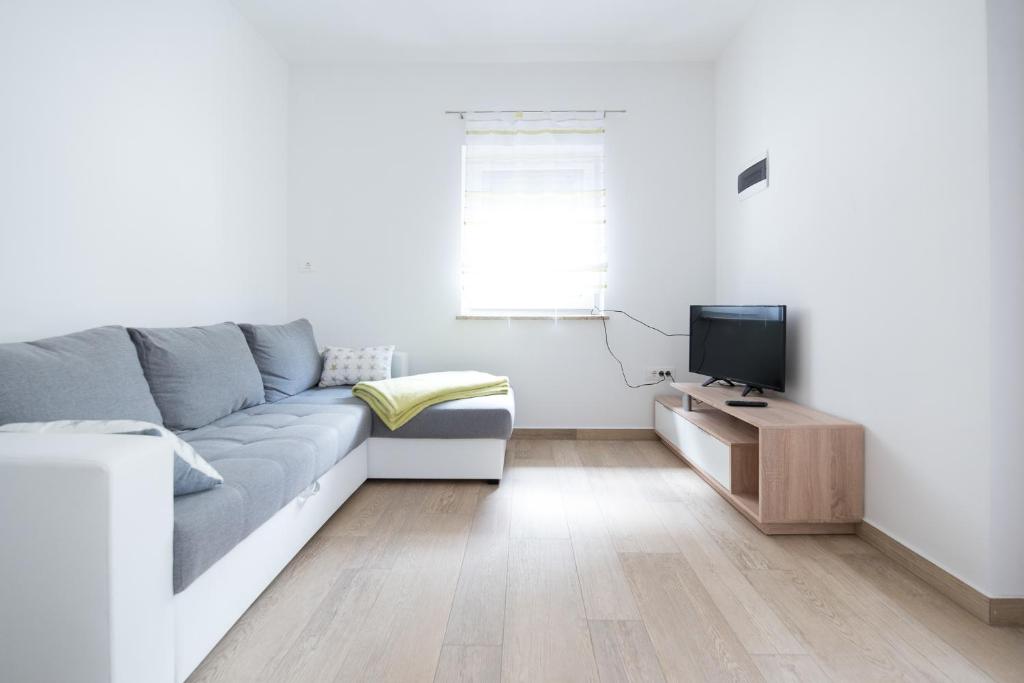 TV a/nebo společenská místnost v ubytování House DorMica
