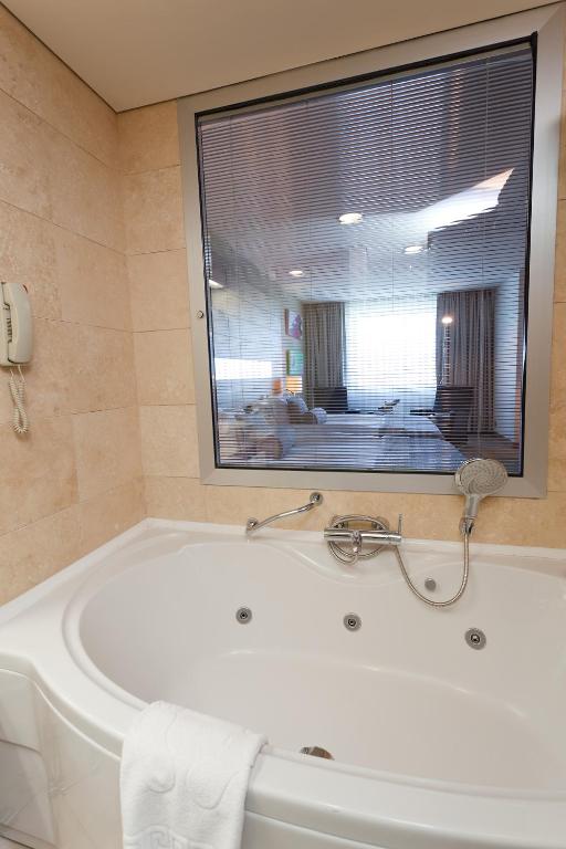 Koupelna v ubytování CPAnkara Hotel