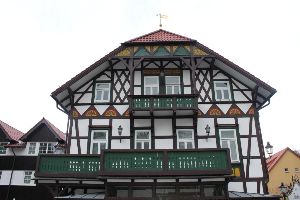 Budova, kde se hotel nachází