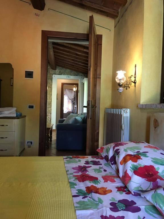Postel nebo postele na pokoji v ubytování Casale Eredità